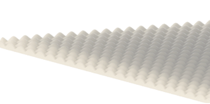 Эластичная пена 30 мм (волна) верх